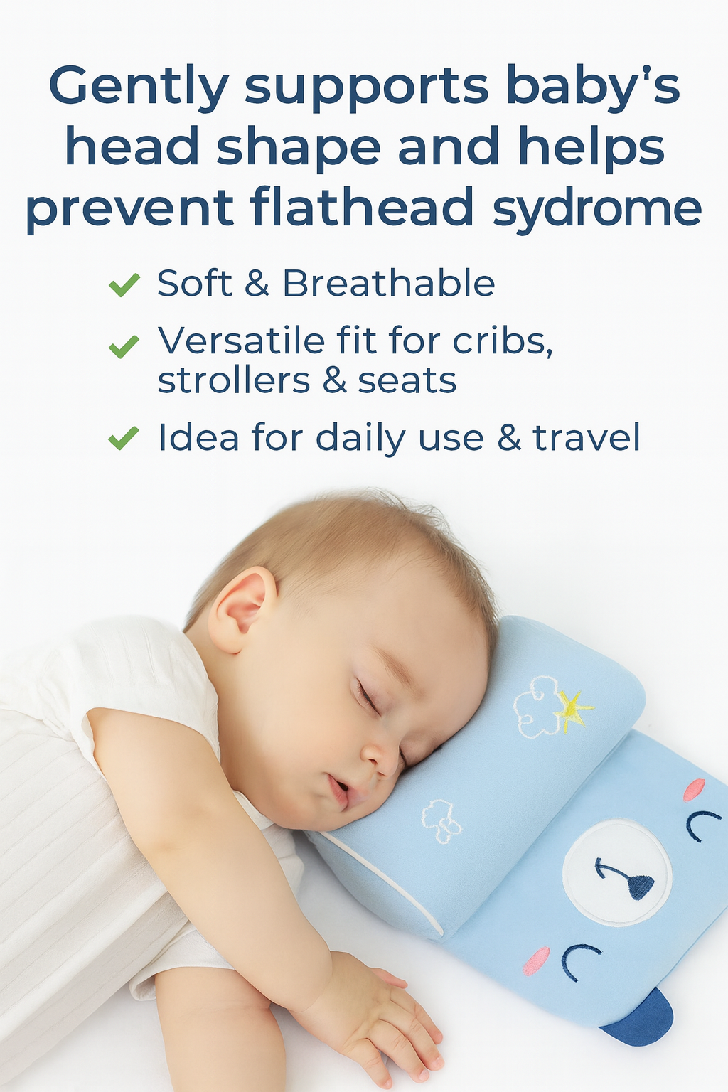 Baby Shaping Head Support Pillow